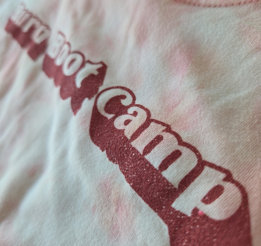 Burn Boot Camp Pink Graphic Tank Top